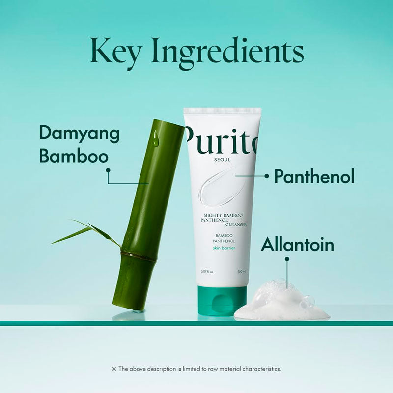 Purito Mighty Bamboo Panthenol Cleanser 150ml